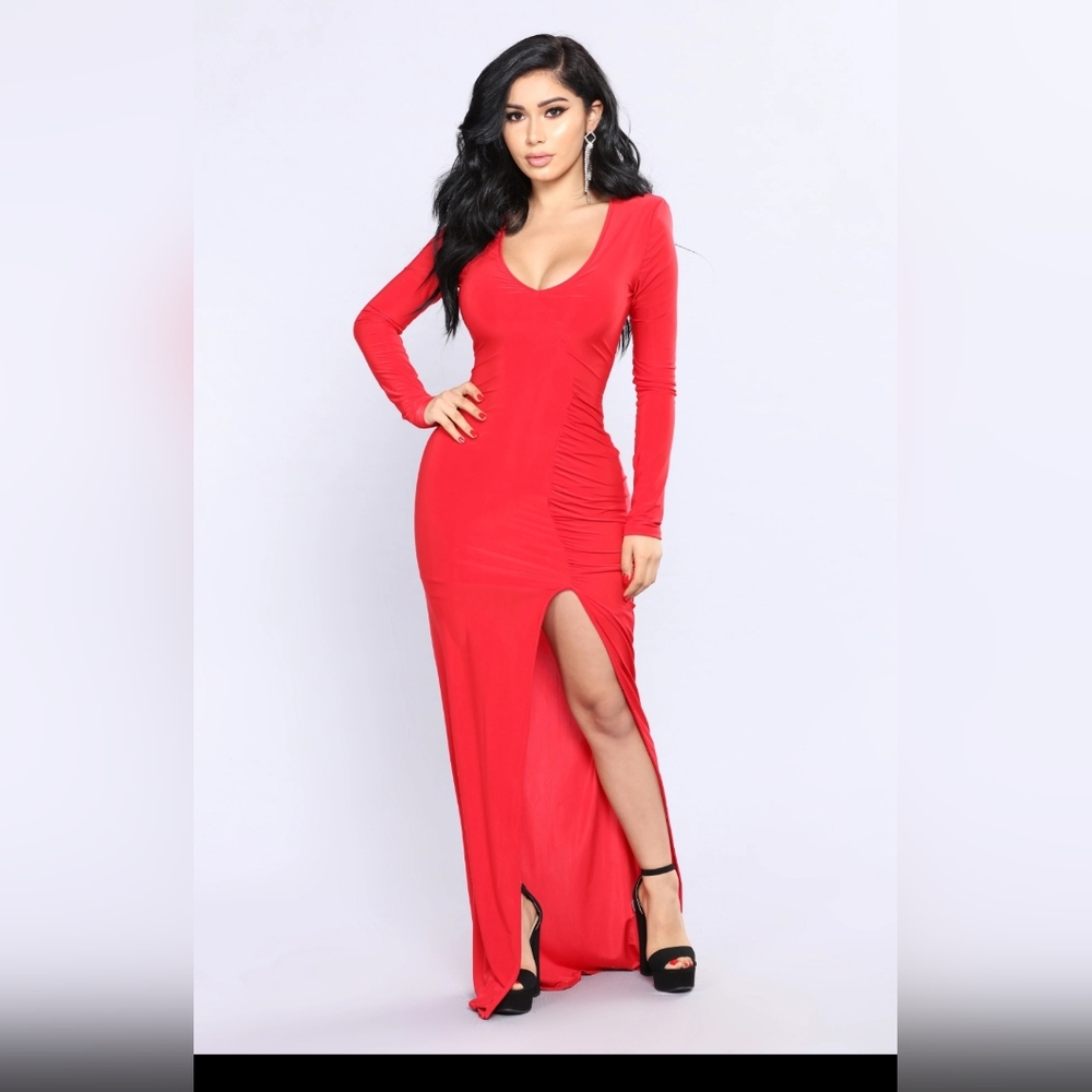 Fashion Nova Love Sexy Magic red dress